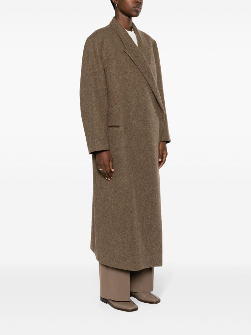 Brown Dhani Wool Coat