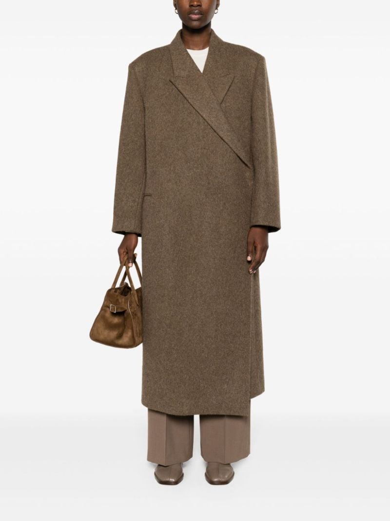 Brown Dhani Wool Coat