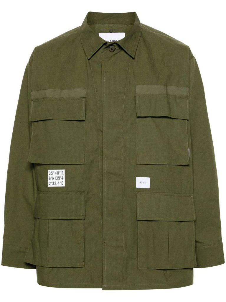 Green Identity Ripstop Shirt Jacket