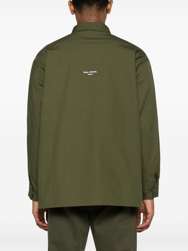 Green Identity Ripstop Shirt Jacket