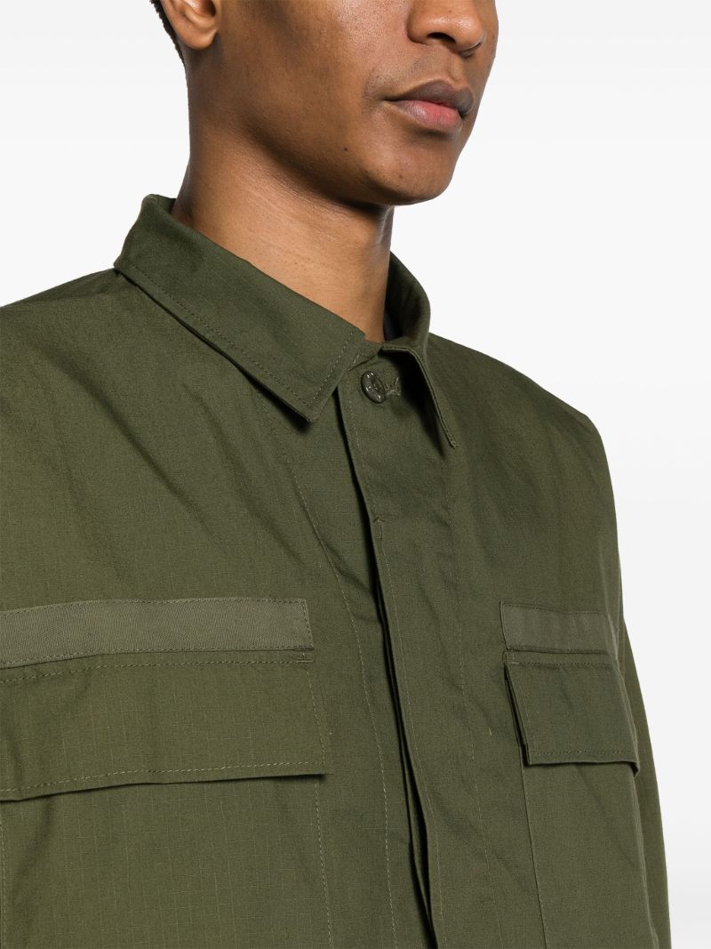 Green Identity Ripstop Shirt Jacket