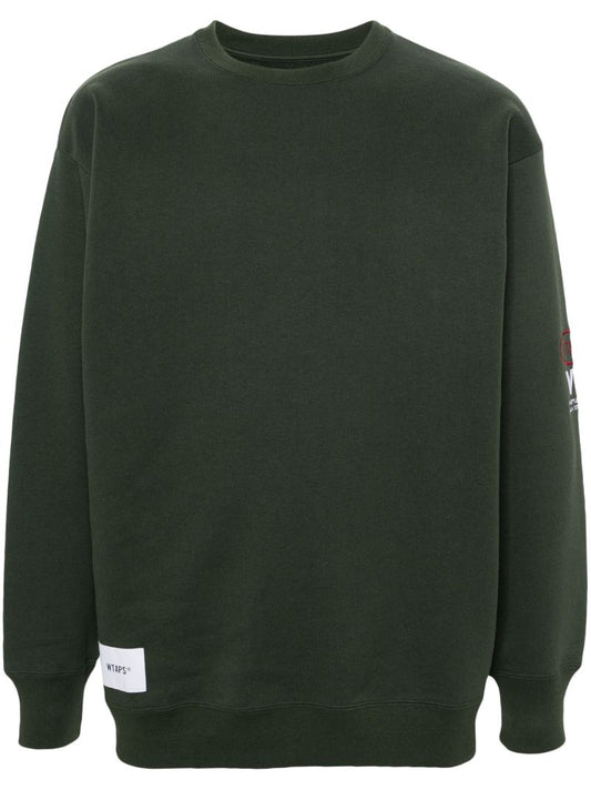 Green All 01 Cotton Sweatshirt
