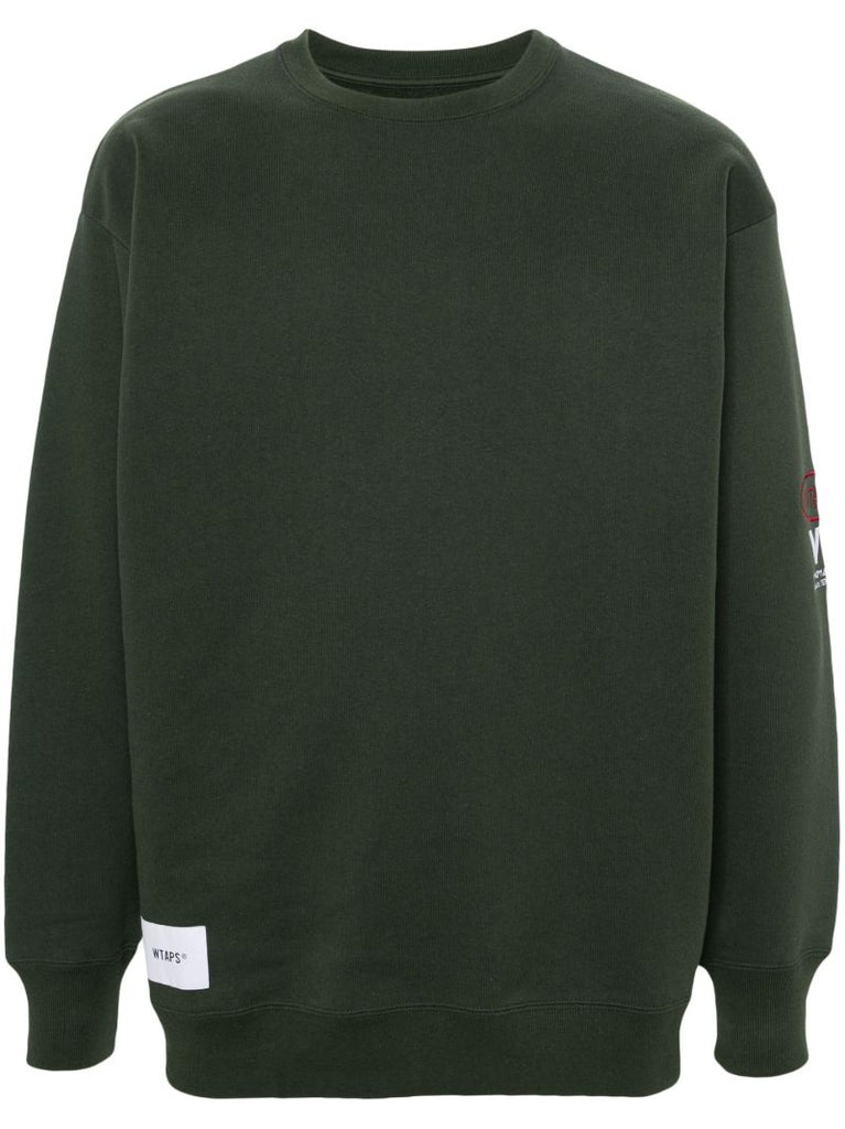 Green All 01 Cotton Sweatshirt