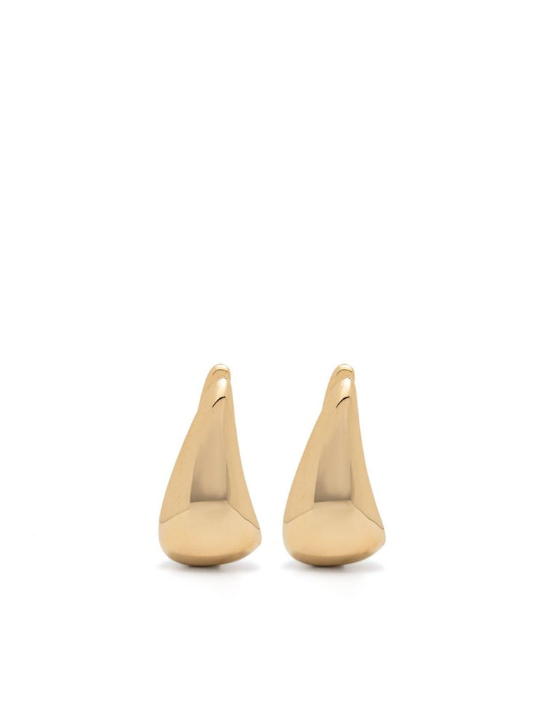 18k Yellow Gold Claw Earrings