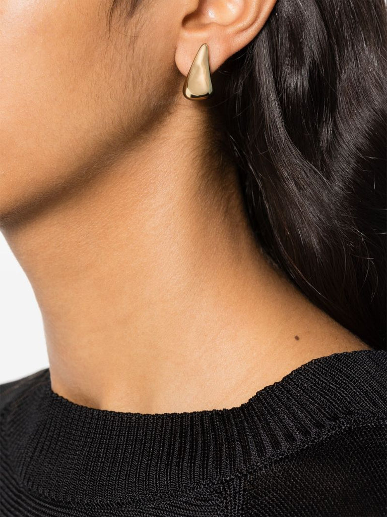 18k Yellow Gold Claw Earrings