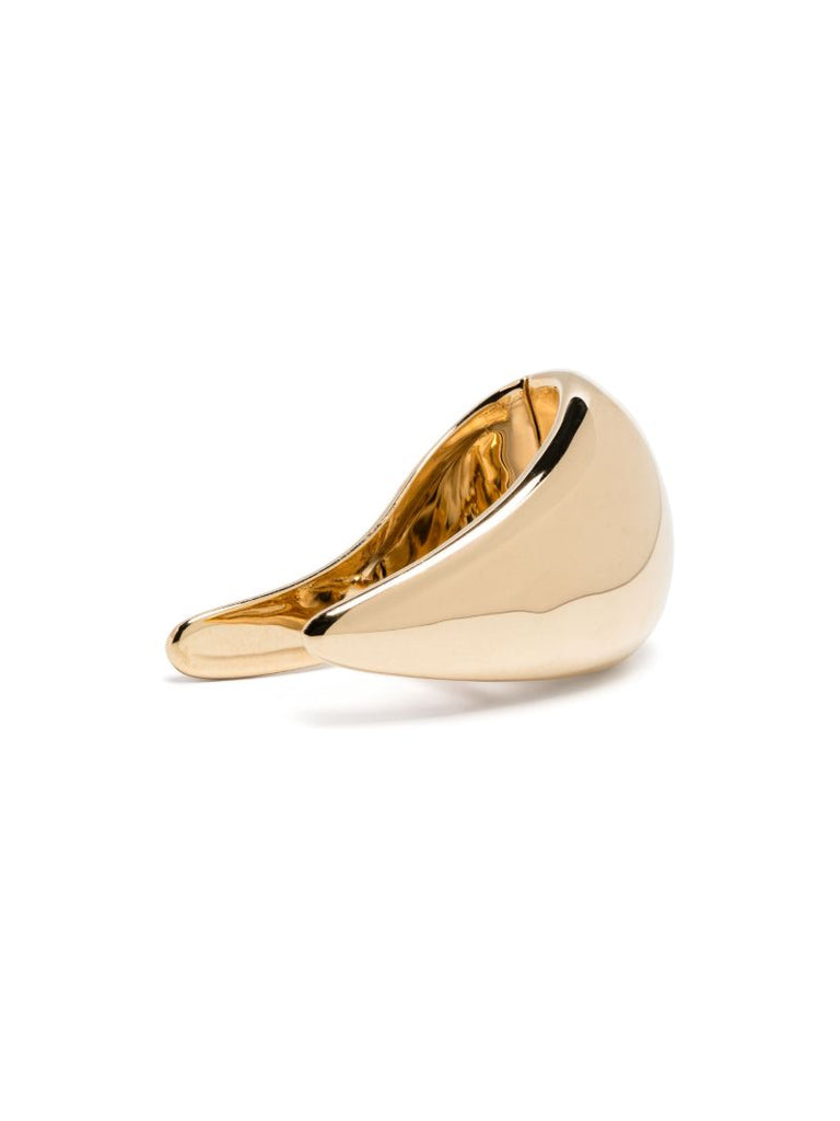 18k Yellow Gold Claw Earrings