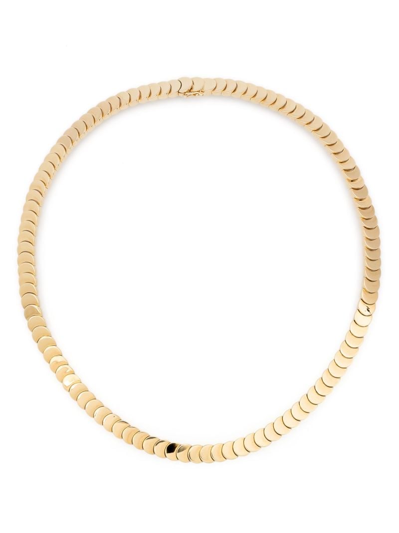 18k Yellow Gold Luna Choker Necklace