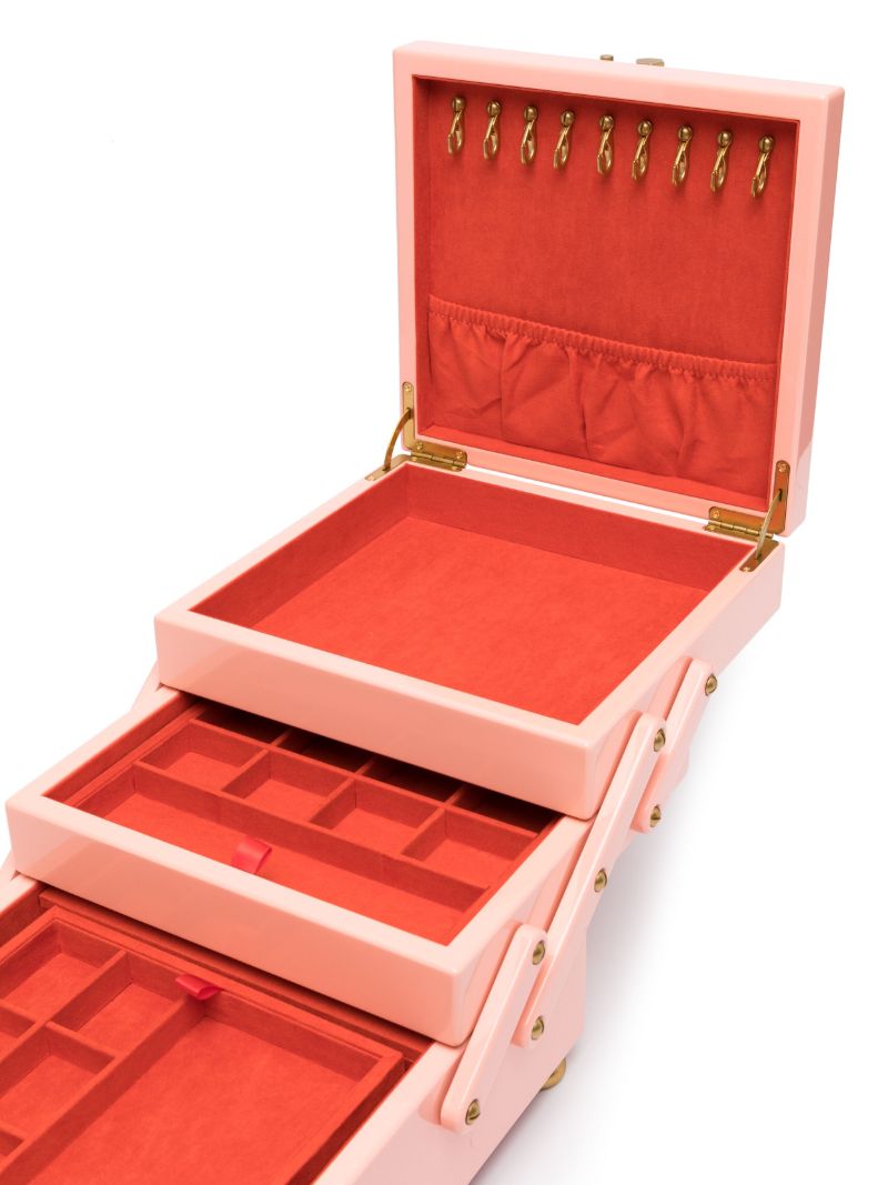 Pink Everything High-shine Jewellery Box