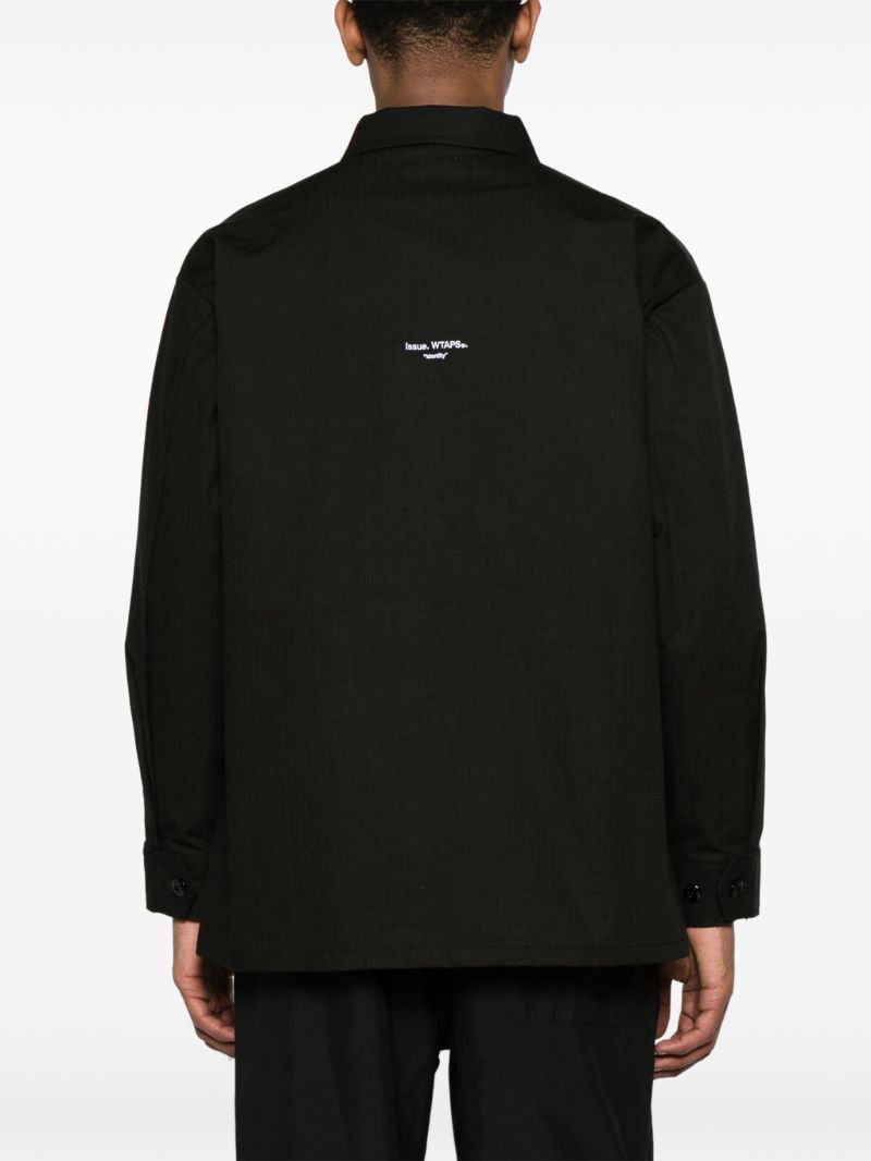 Black 13 Button-up Shirt