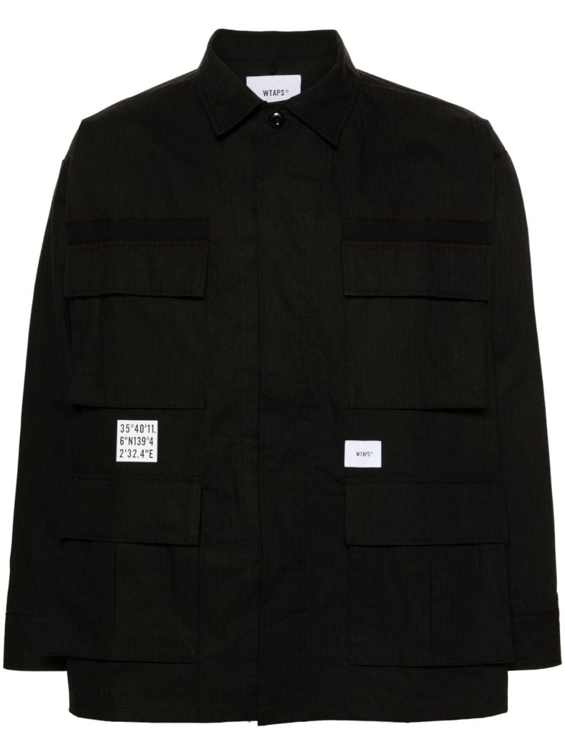 Black 13 Button-up Shirt