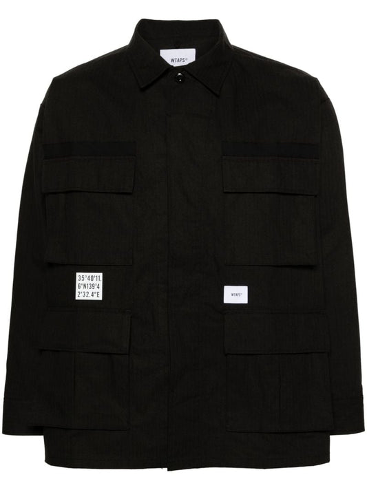 Black 13 Button-up Shirt