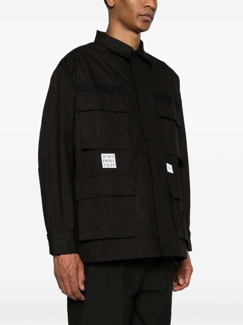 Black 13 Button-up Shirt