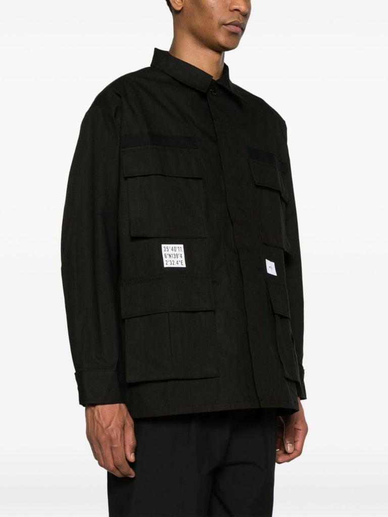 Black 13 Button-up Shirt