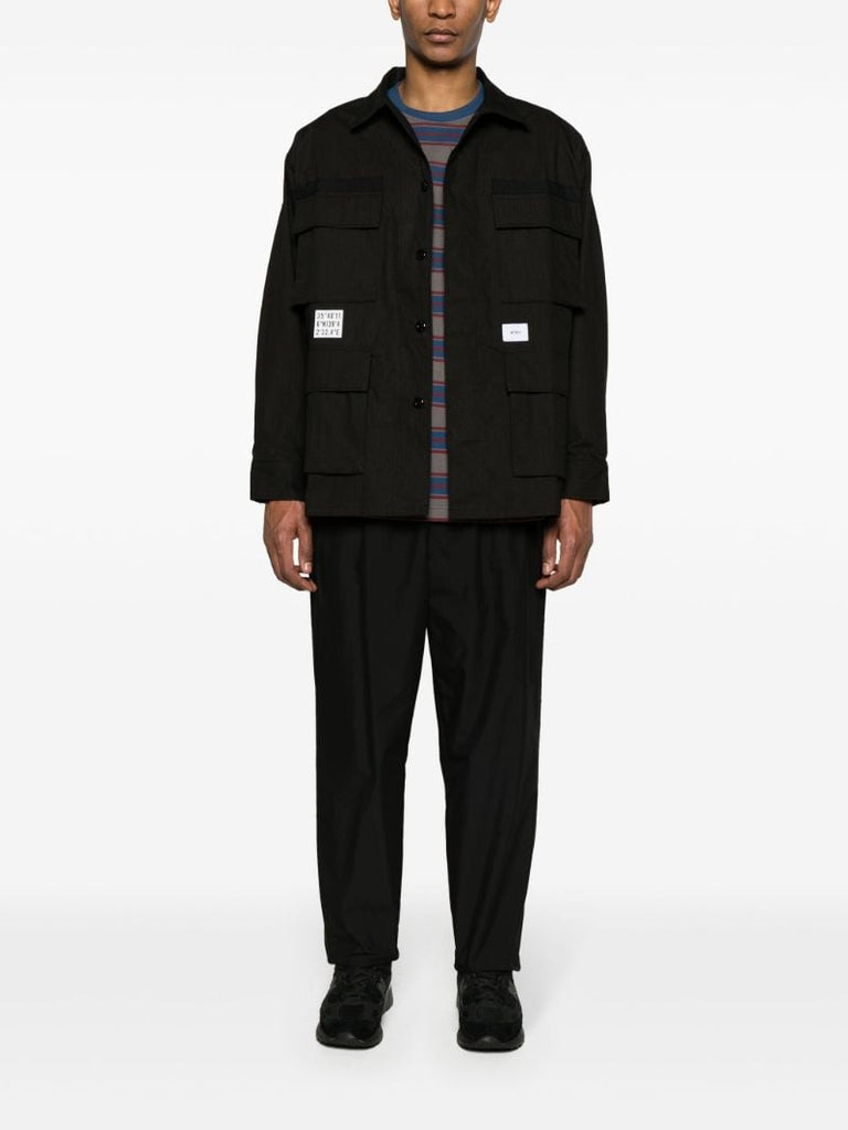 Black 13 Button-up Shirt