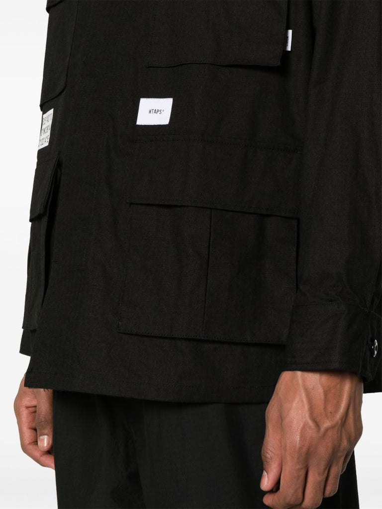 Black 13 Button-up Shirt