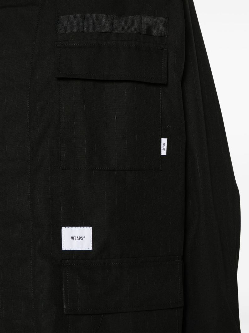 Black Jmod 02 Logo-print Overshirt