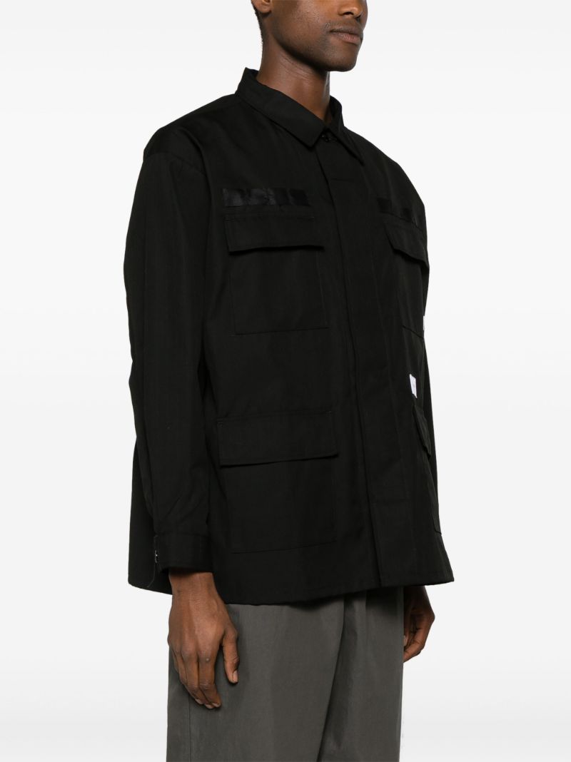 Black Jmod 02 Logo-print Overshirt