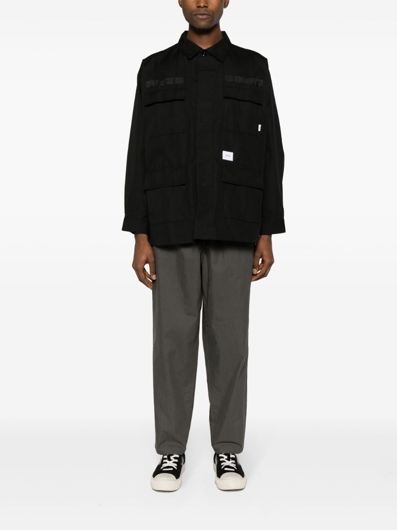 Black Jmod 02 Logo-print Overshirt