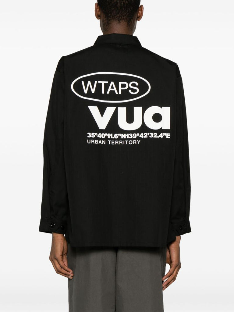 Black Jmod 02 Logo-print Overshirt
