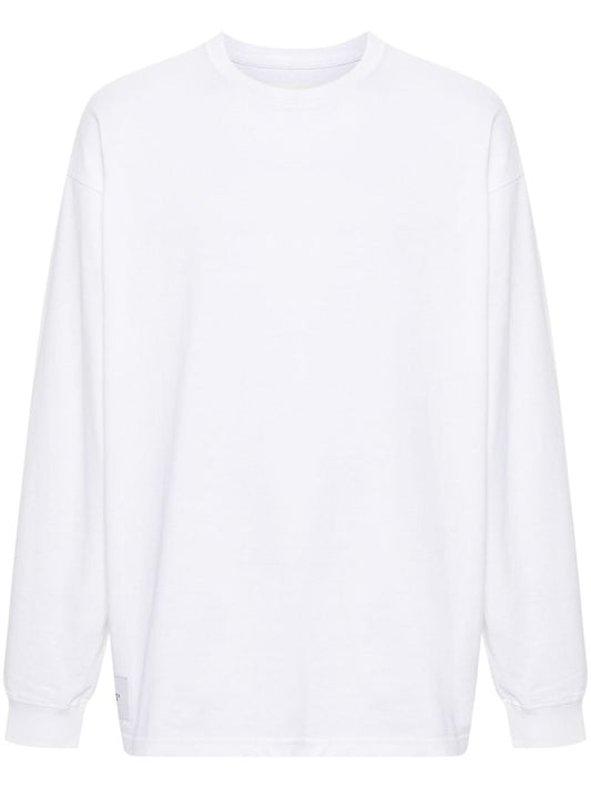 White Cut&sewn Cotton T-shirt