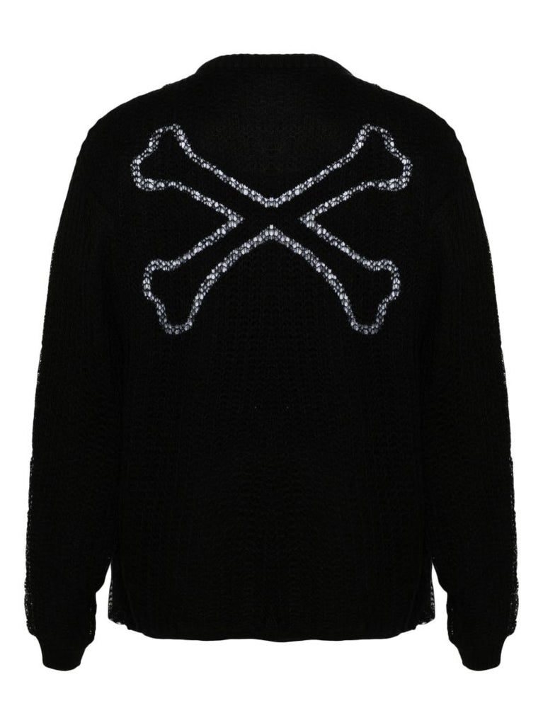 Black Obsvr Distressed Sweater