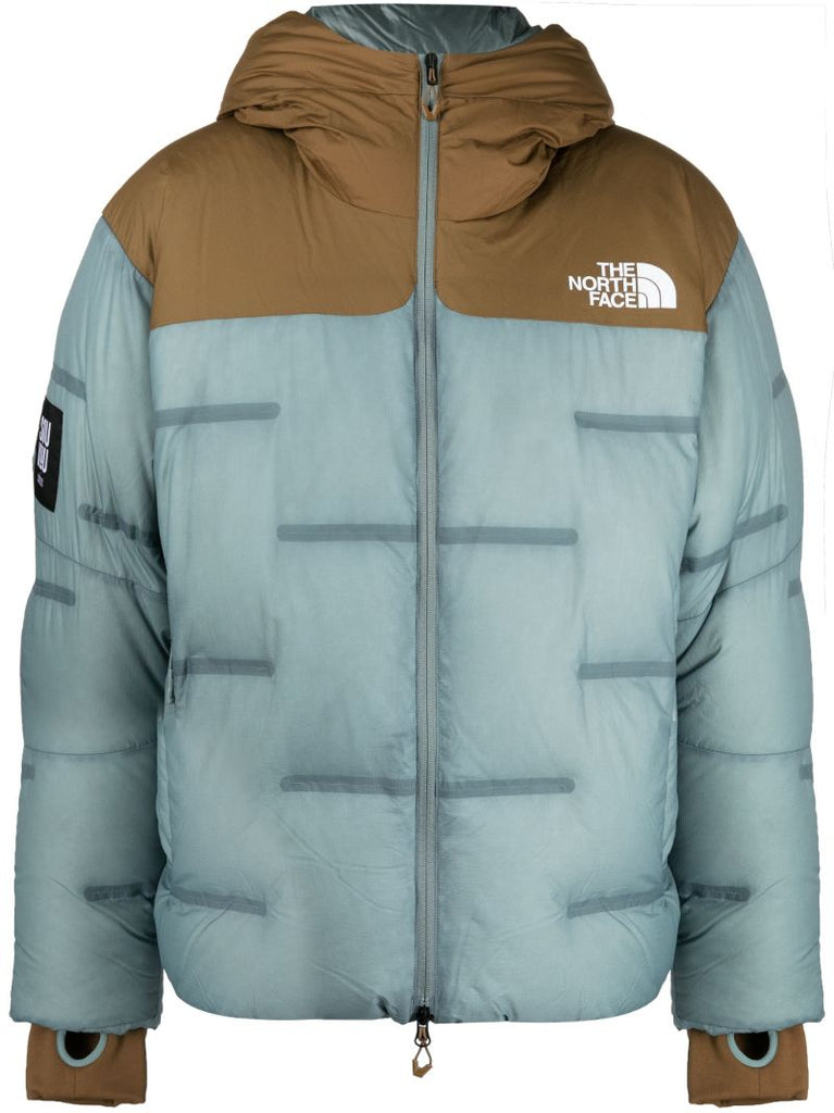 X Undercover Blue Cloud Down Nuptse Jacket