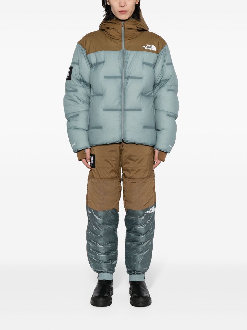 X Undercover Blue Cloud Down Nuptse Jacket