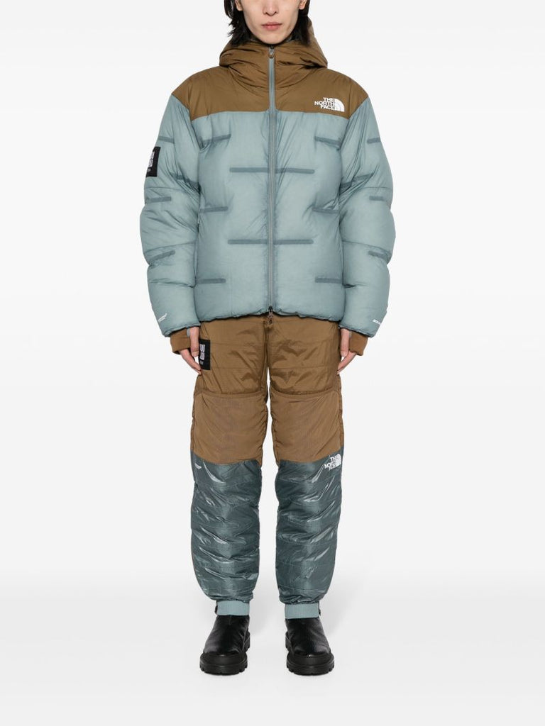 X Undercover Blue Cloud Down Nuptse Jacket
