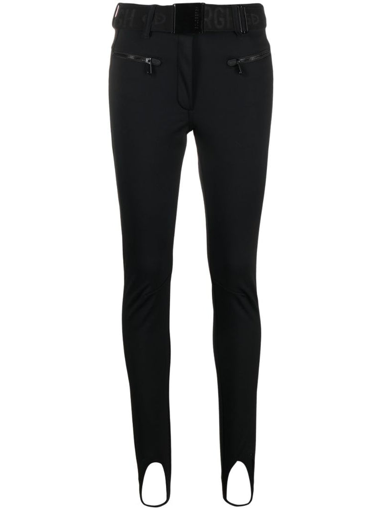 Black Paris Ski Trousers