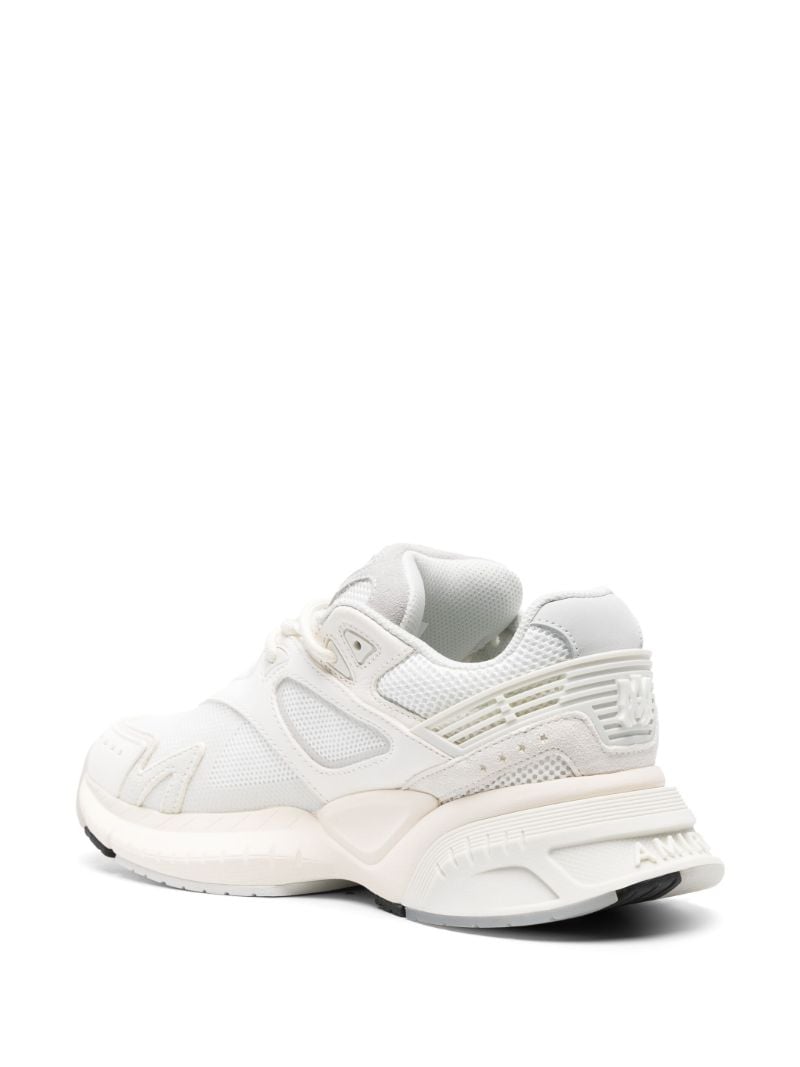 White Ma-runner Panelled Sneakers