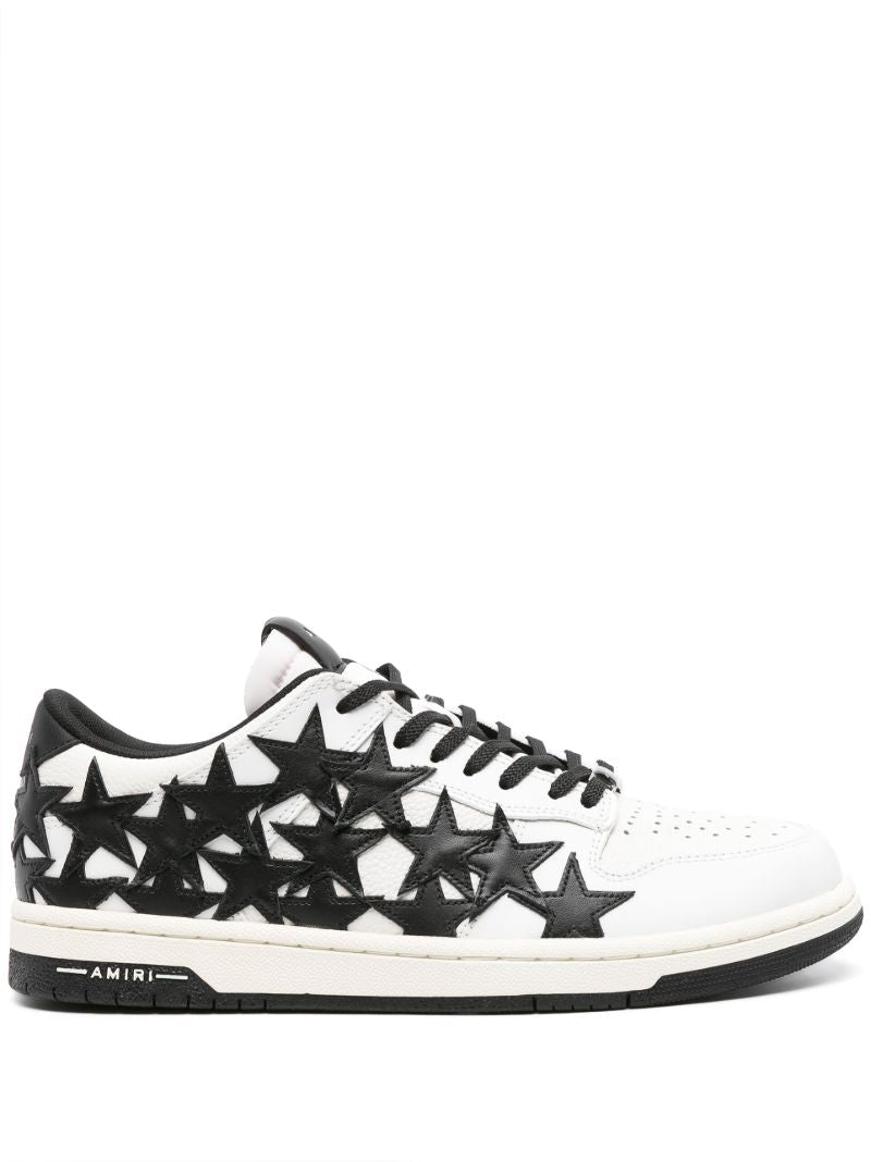 White Star Leather Sneakers