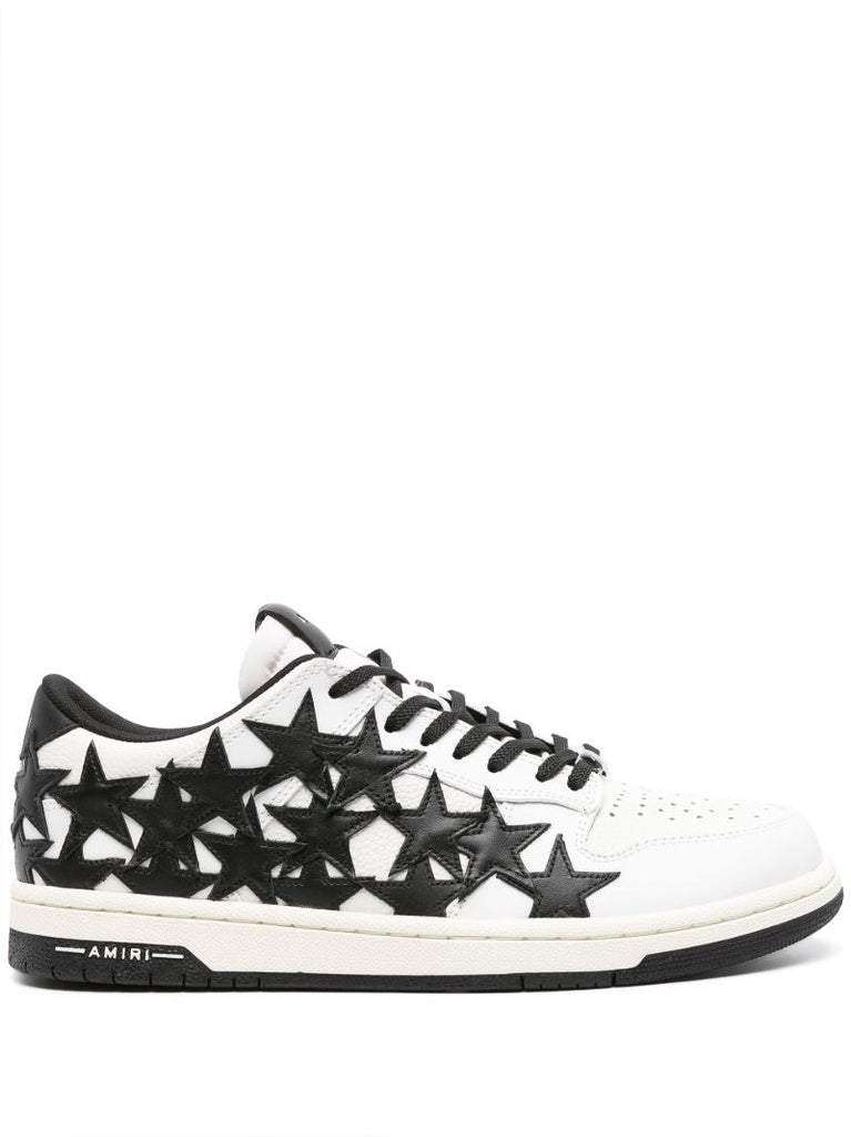White Star Leather Sneakers