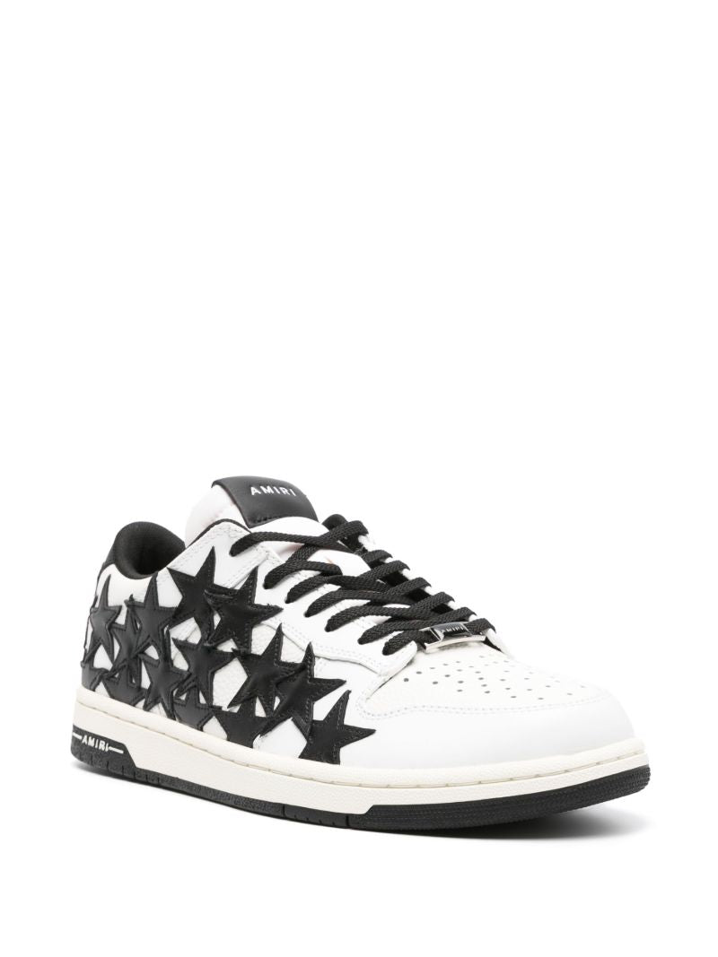 White Star Leather Sneakers