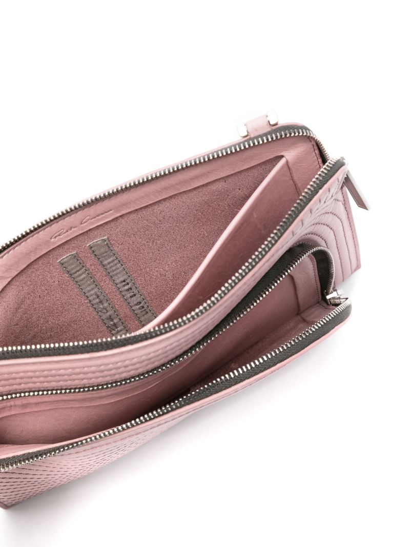 Pink Club Leather Cross Body Bag