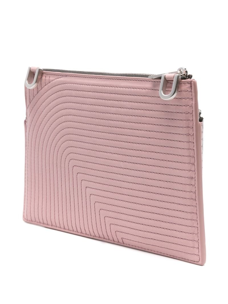 Pink Club Leather Cross Body Bag