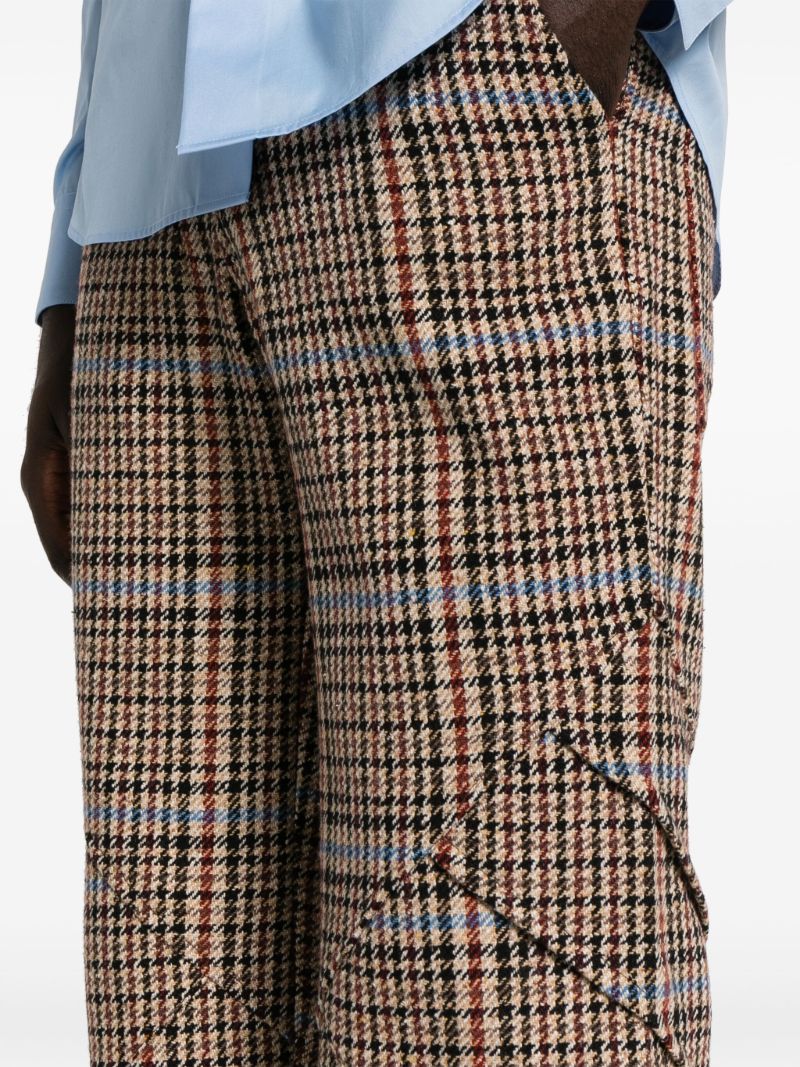 Brown Jukebox Mid-rise Straight-leg Trousers