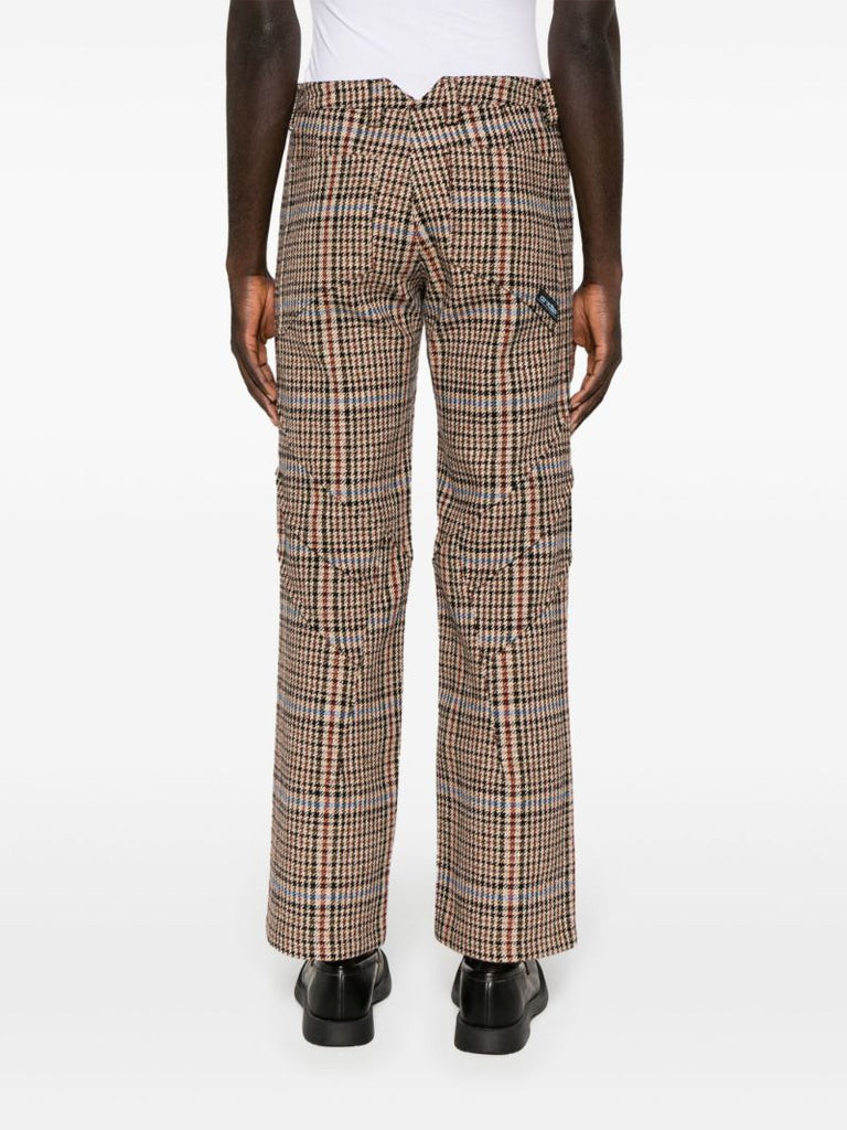 Brown Jukebox Mid-rise Straight-leg Trousers