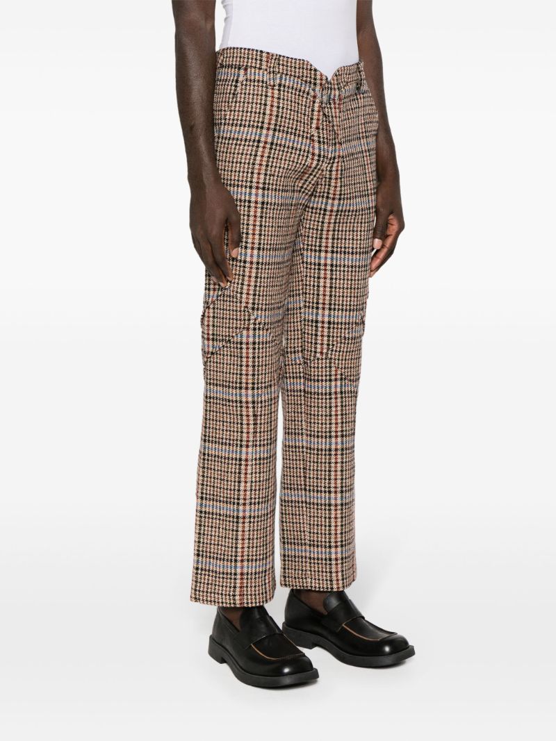 Brown Jukebox Mid-rise Straight-leg Trousers