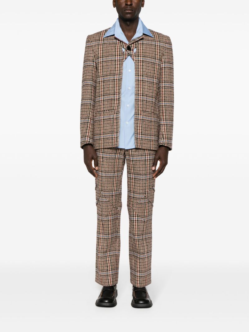 Brown Jukebox Wool Blazer