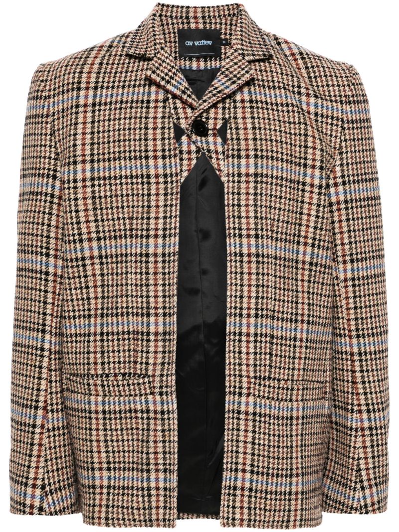 Brown Jukebox Wool Blazer