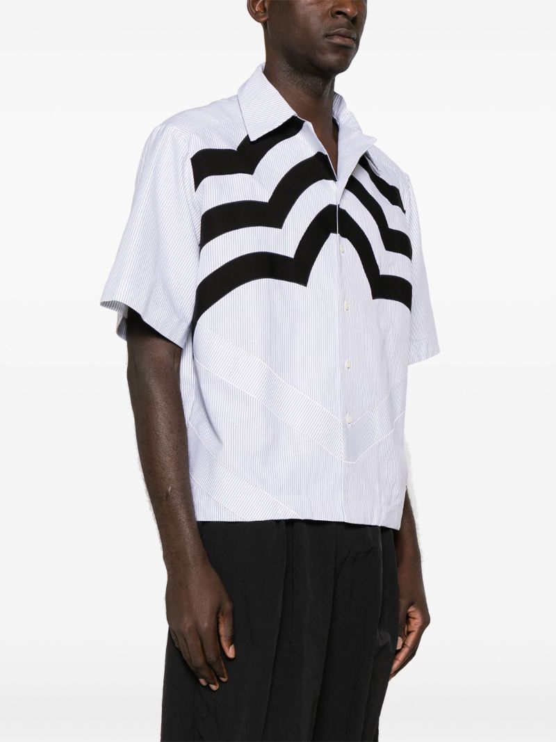 White Striped Cotton Shirt