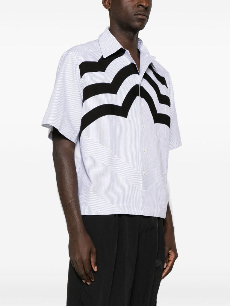 White Striped Cotton Shirt