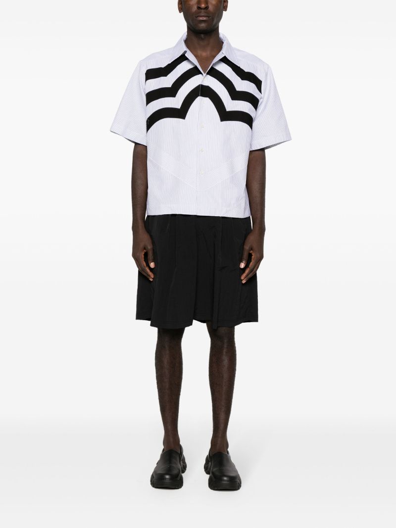 White Striped Cotton Shirt
