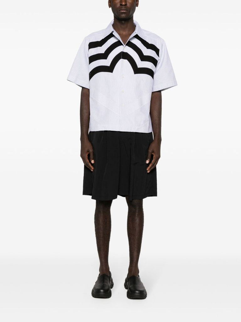 White Striped Cotton Shirt