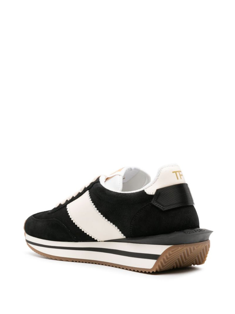 Black James Low Top Sneakers