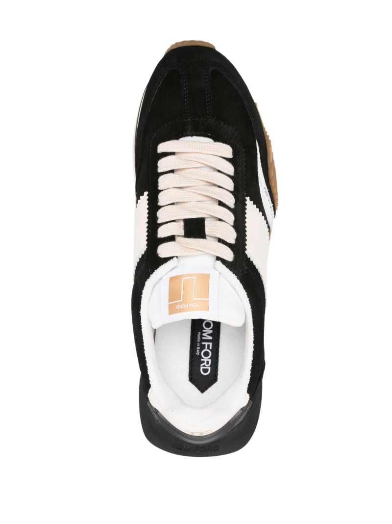 Black James Low Top Sneakers