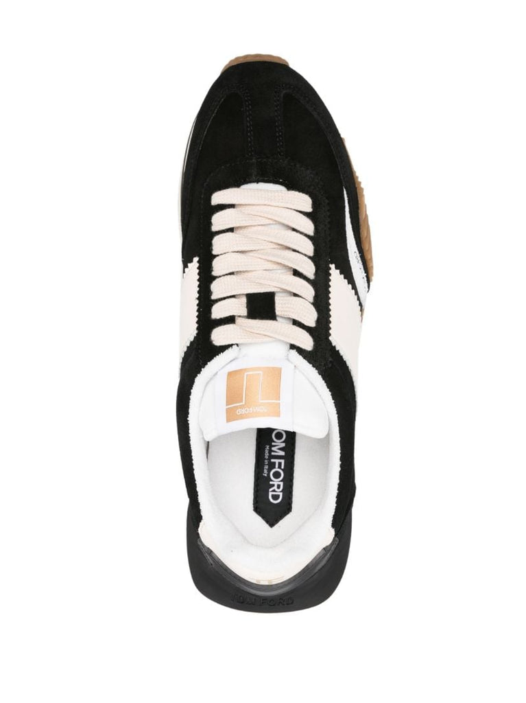 Black James Low Top Sneakers