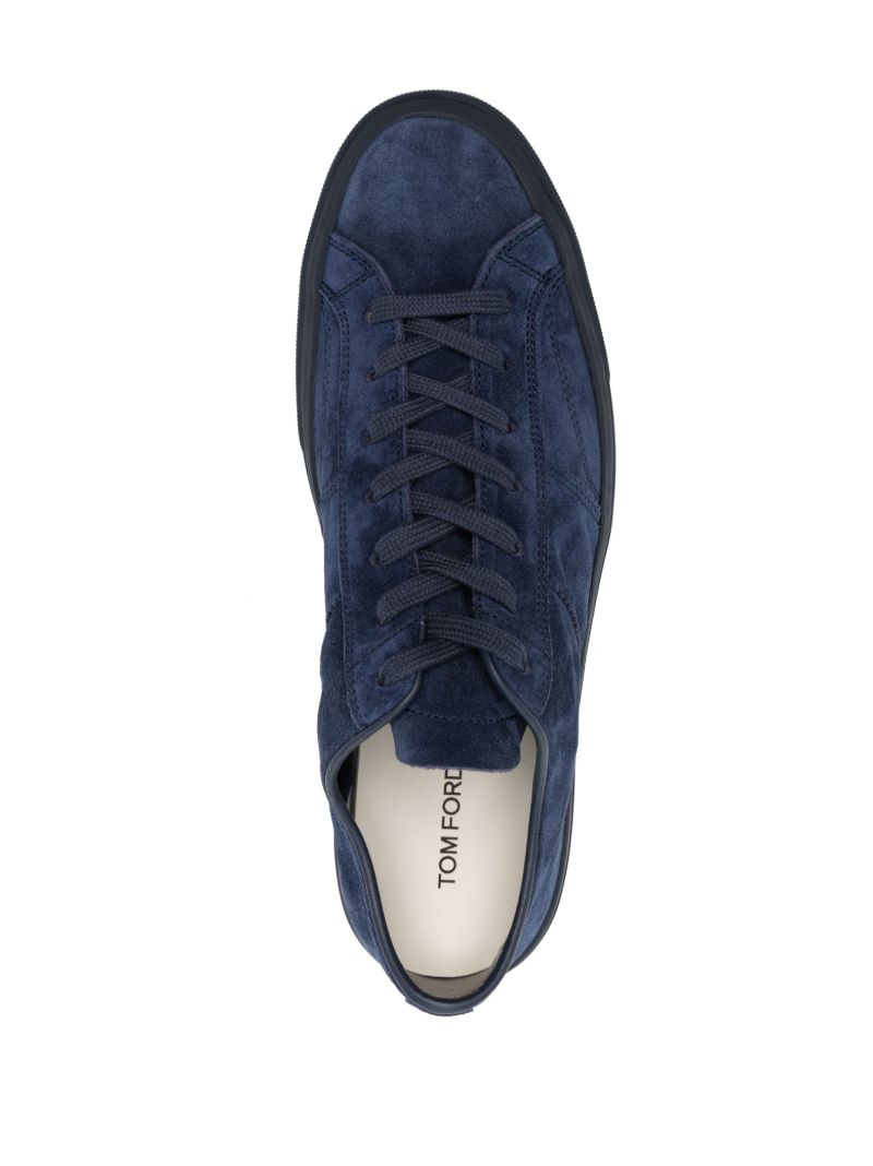 Blue Cambridge Suede Sneakers
