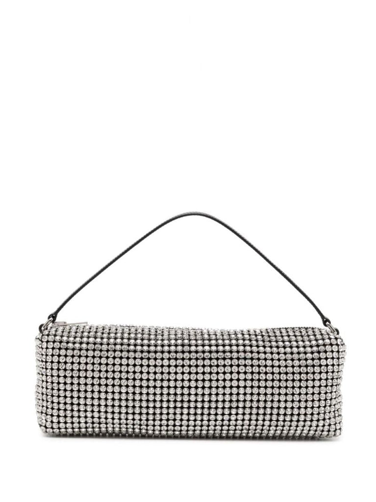 Black Heiress Flex Crystal-embellished Handbag