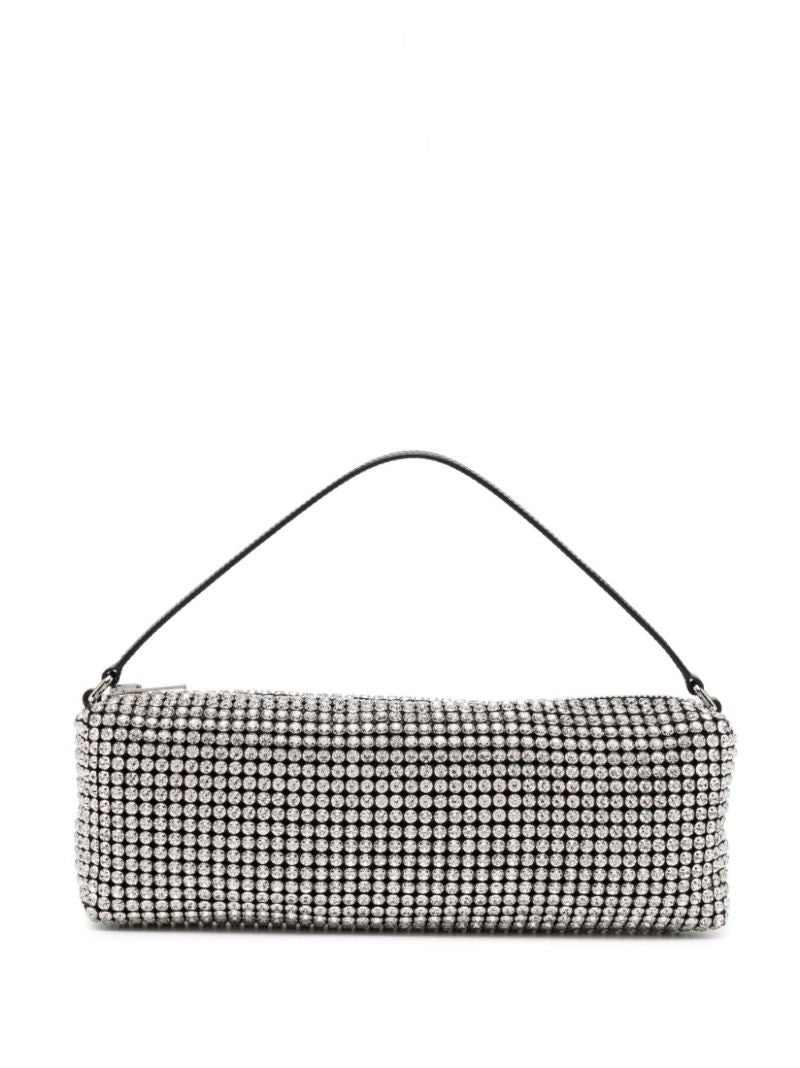 Black Heiress Flex Crystal-embellished Handbag